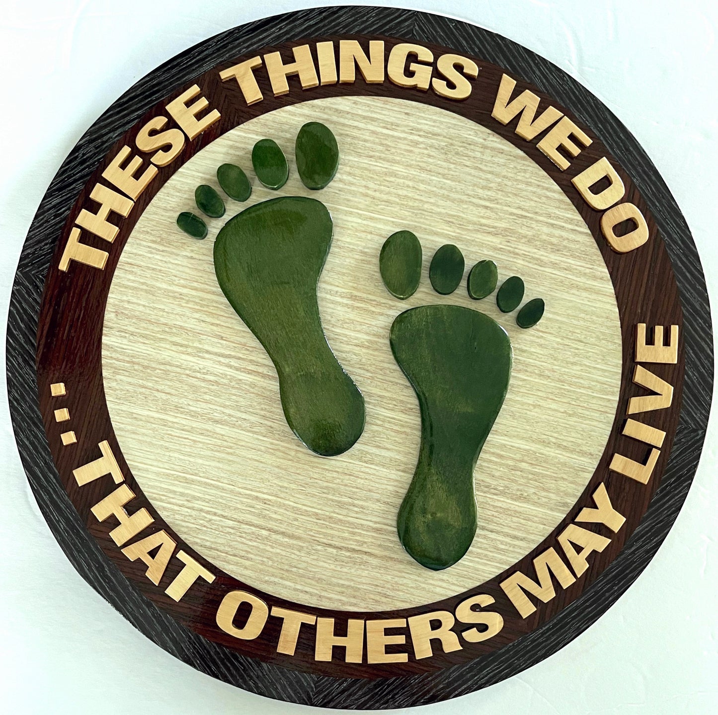 Air Force Combat Rescue JOLLY GREEN FEET (5 Toes)