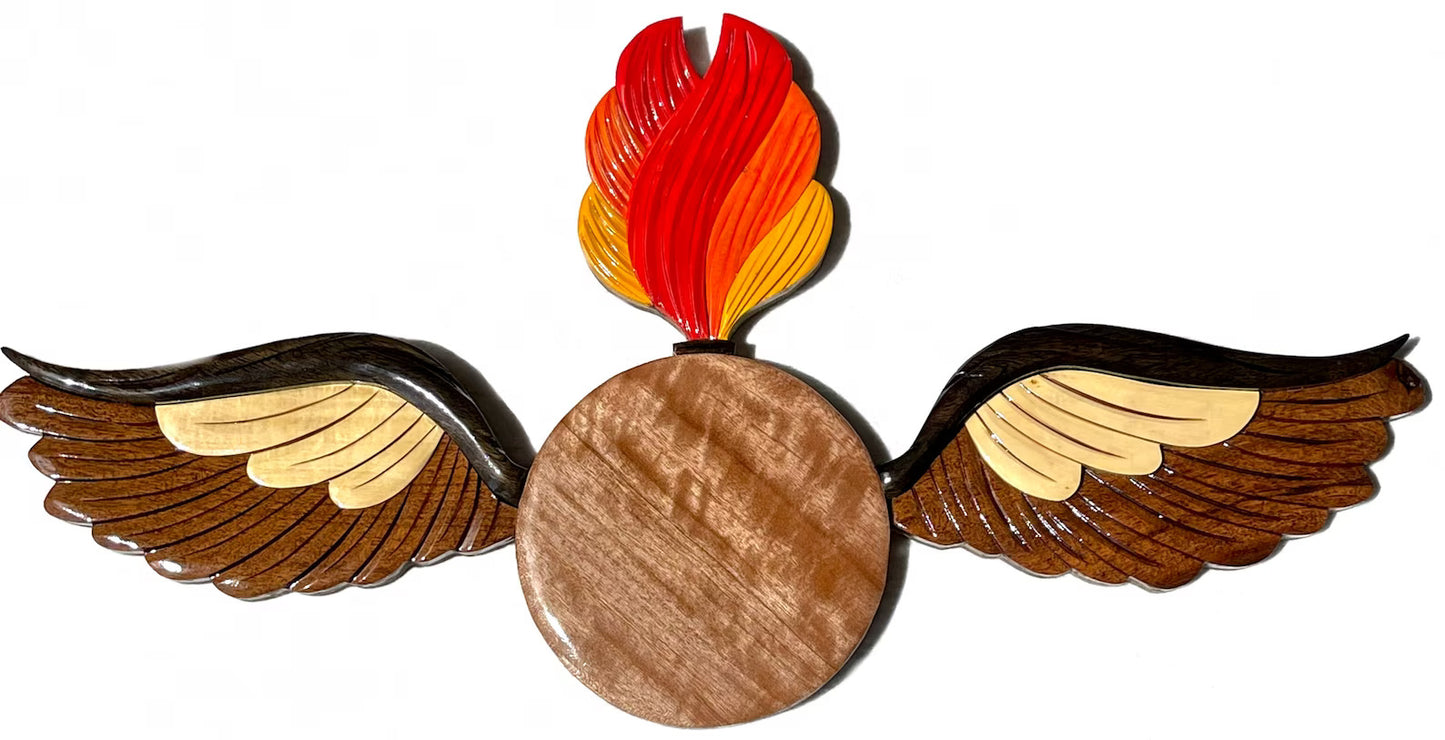 NAVY AVIATION ORDNANCEMAN - AO WINGS WOOD ART