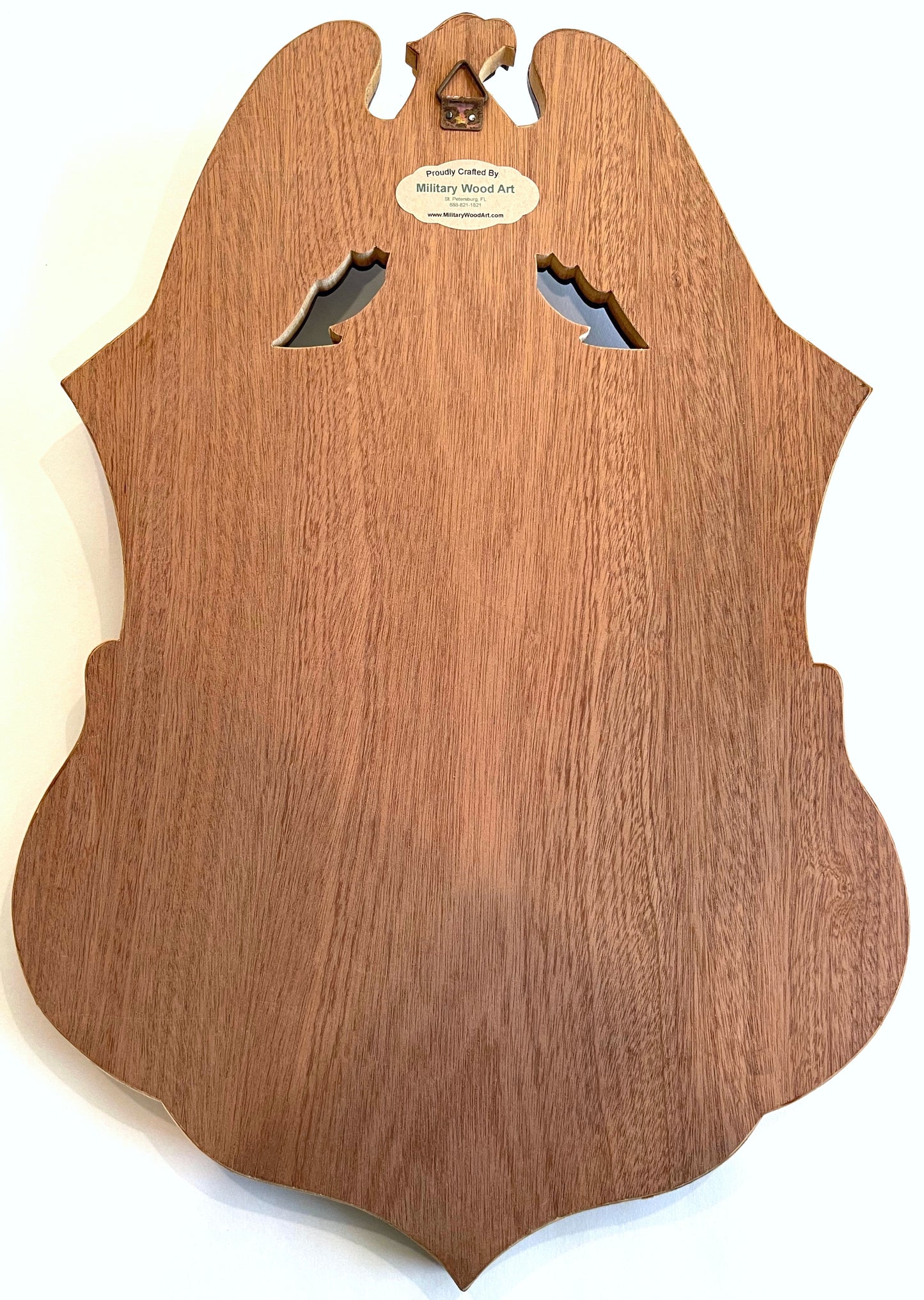 U.S. BORDER PATROL BADGE WOOD ART