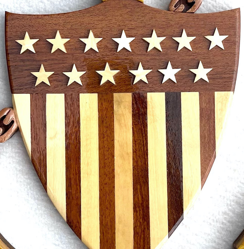 MASTER CHIEF PETTY OFFICER WOOD ART