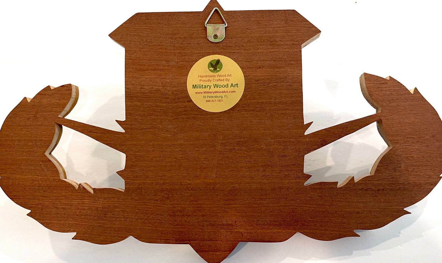 PSBT BADGE WOODEN PLAQUE