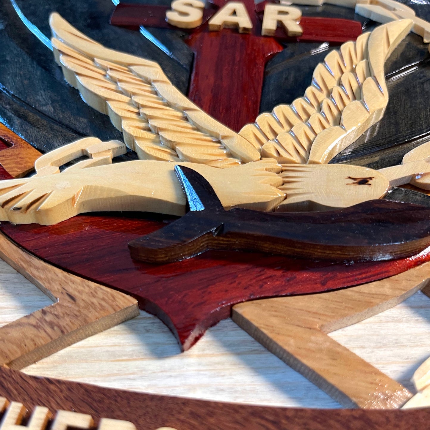 Navy RESCUE SWIMMER SAR Wood Art