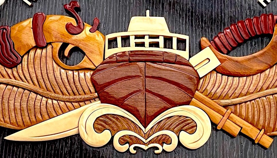 SPECIAL WARFARE COMBATANT-CRAFT CREWMAN (SWCC) WOOD ART