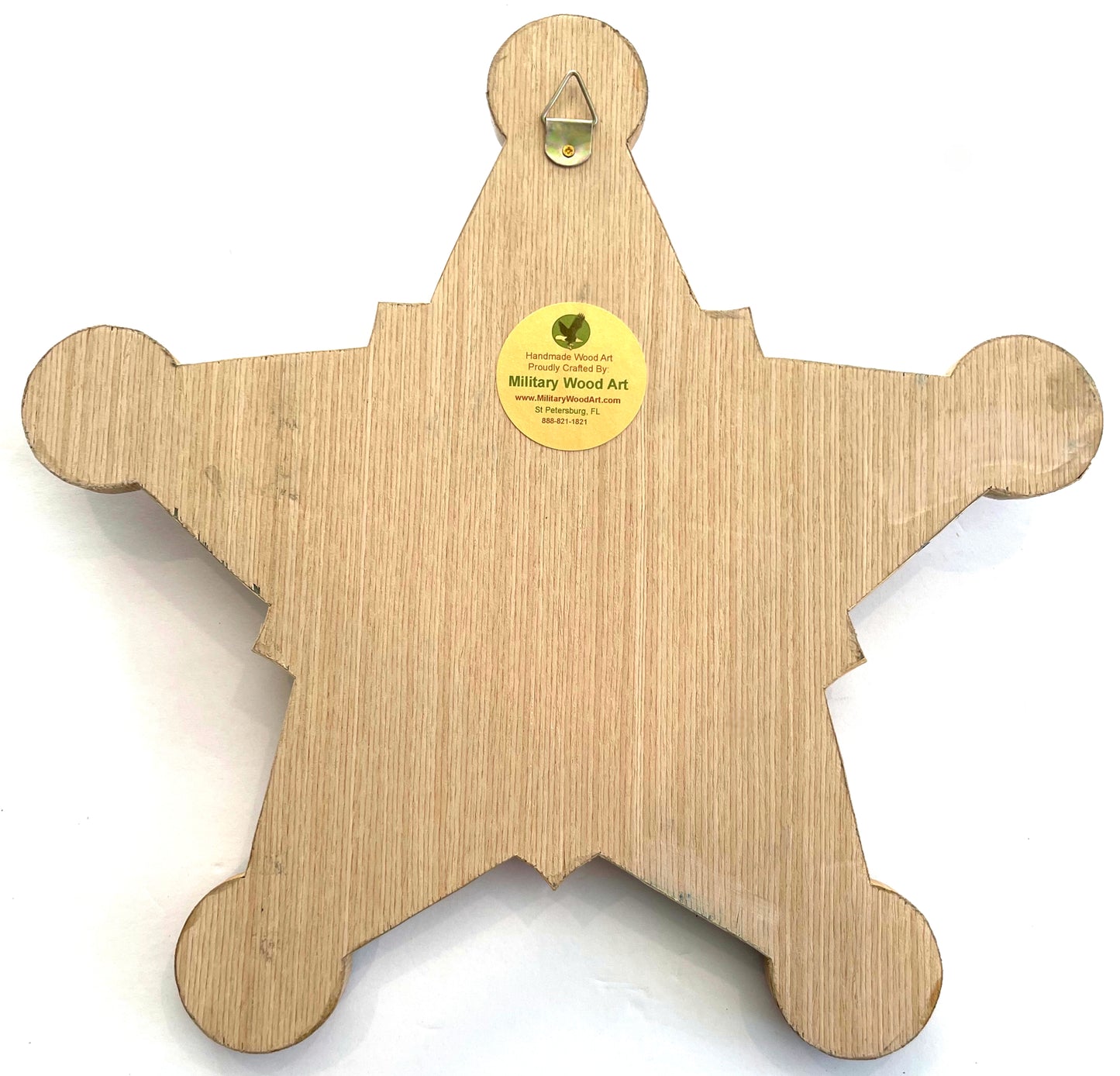 U.S. SECRET SERVICE BADGE WOOD ART