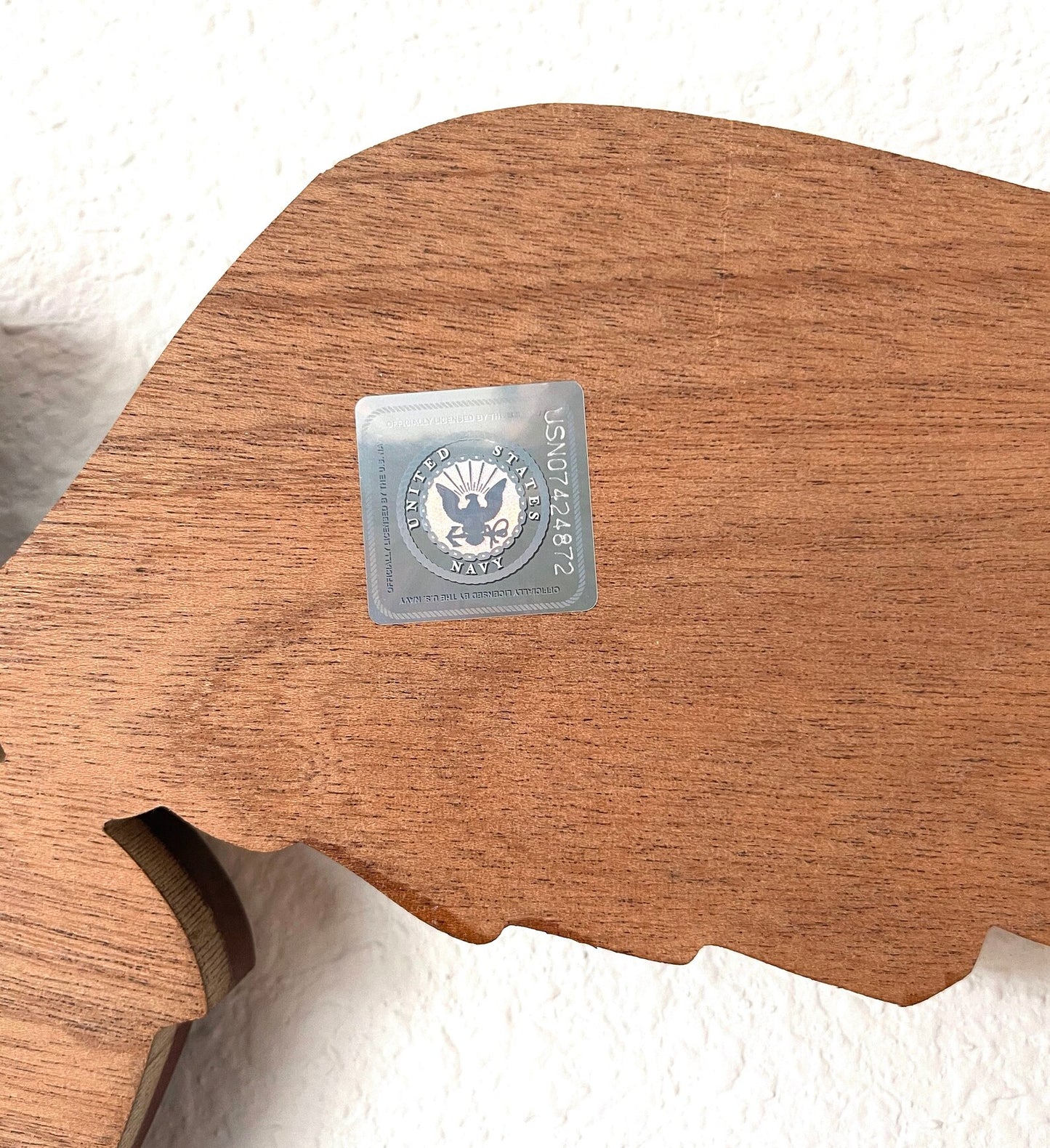 NAVY AVIATION BOATSWAINS MATE AB WINGS Wood Art Plaque