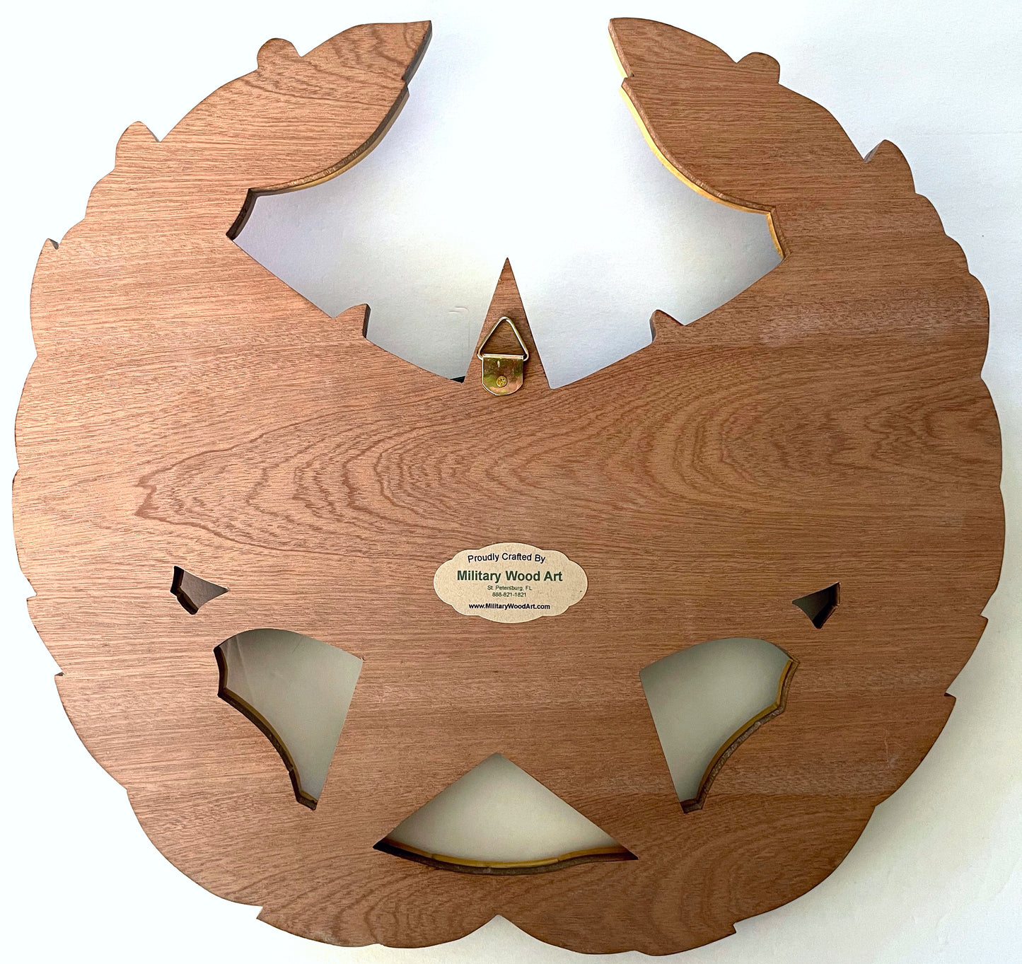 AIR FORCE CC BADGE Wood Art - COMMANDERS INSIGNIA