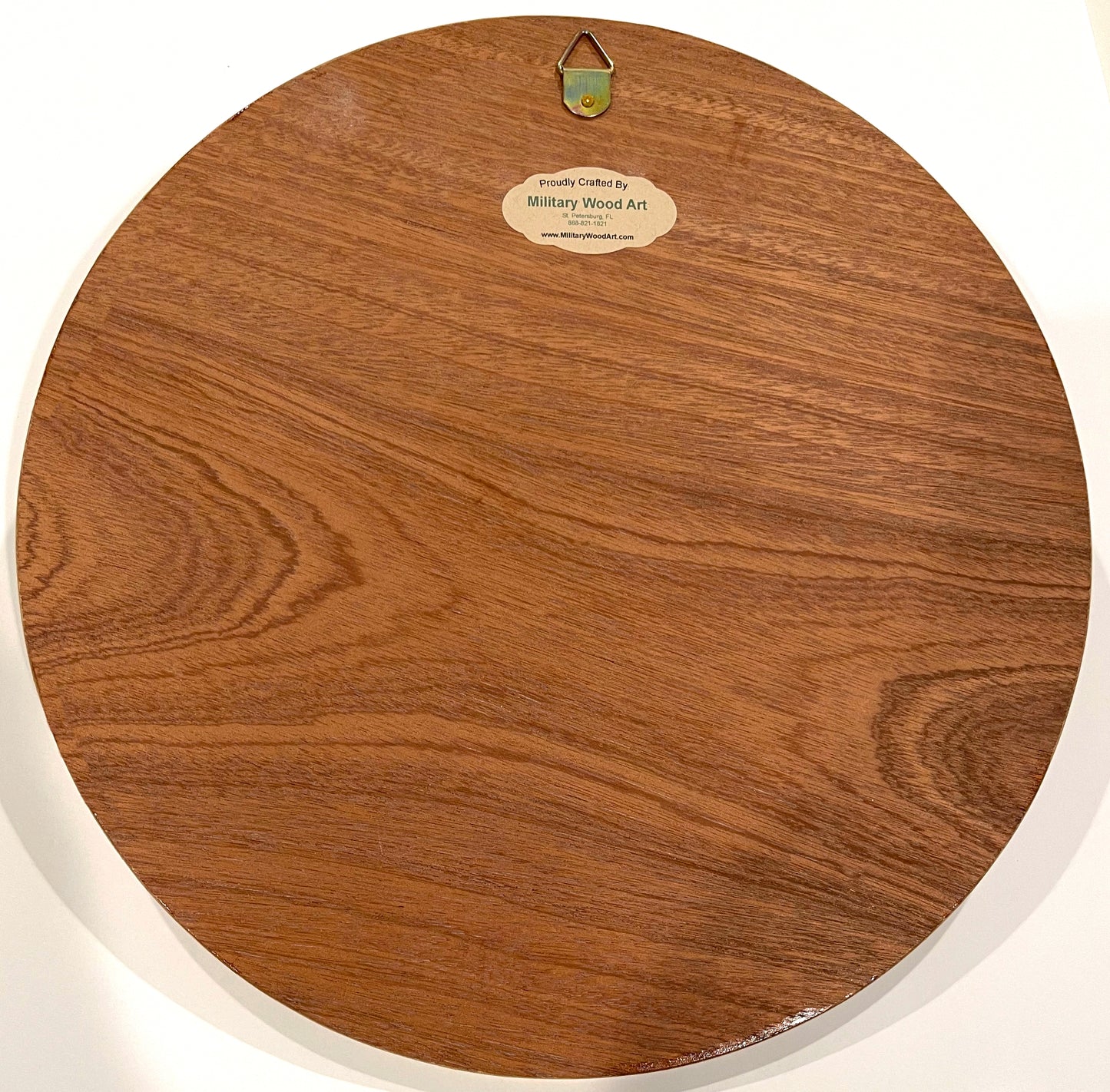 CENTRAL COMMAND CENTCOM WOOD ART PLAQUE