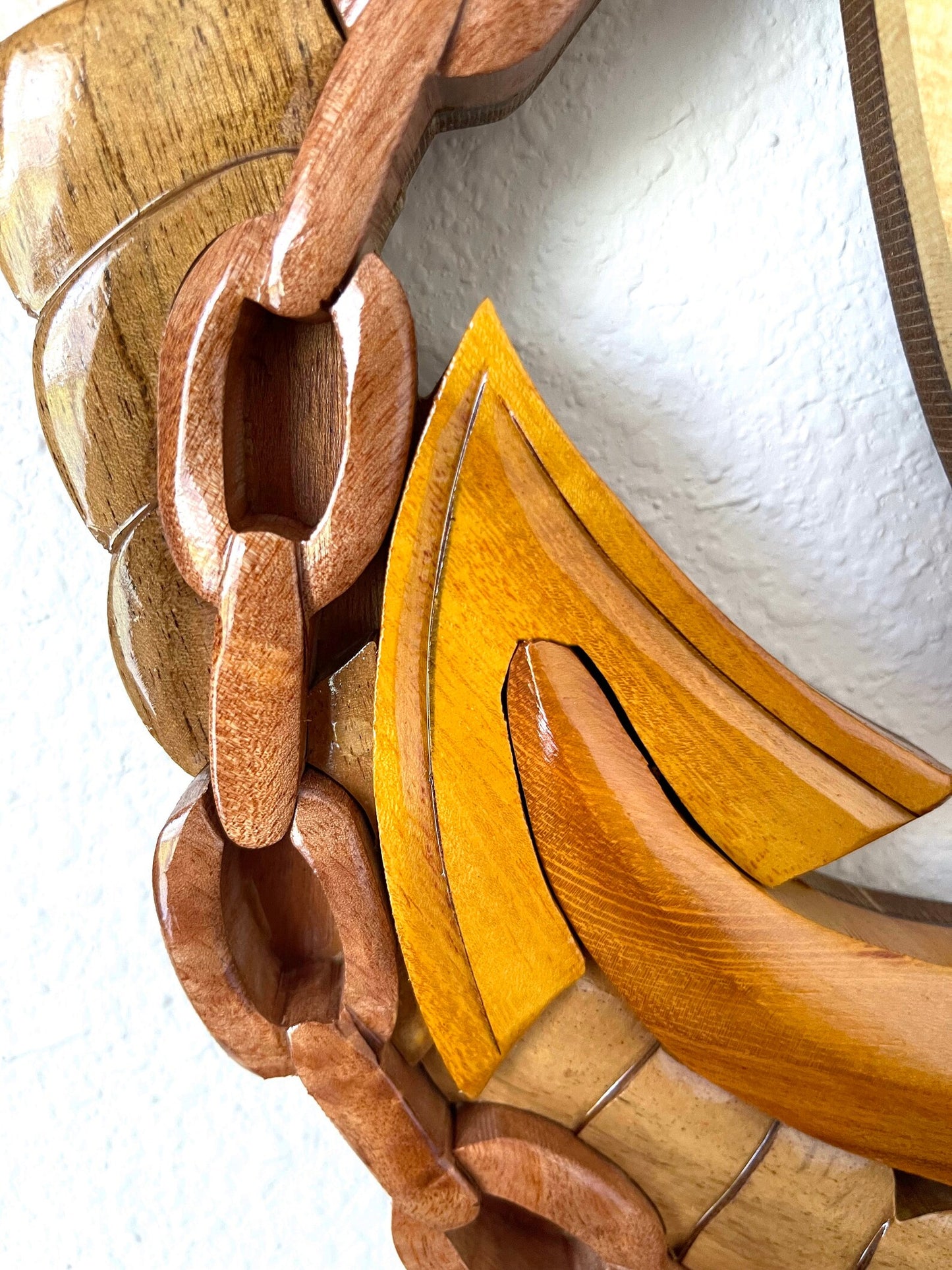 USCG OFFICER IN CHARGE AFLOAT Wood Art