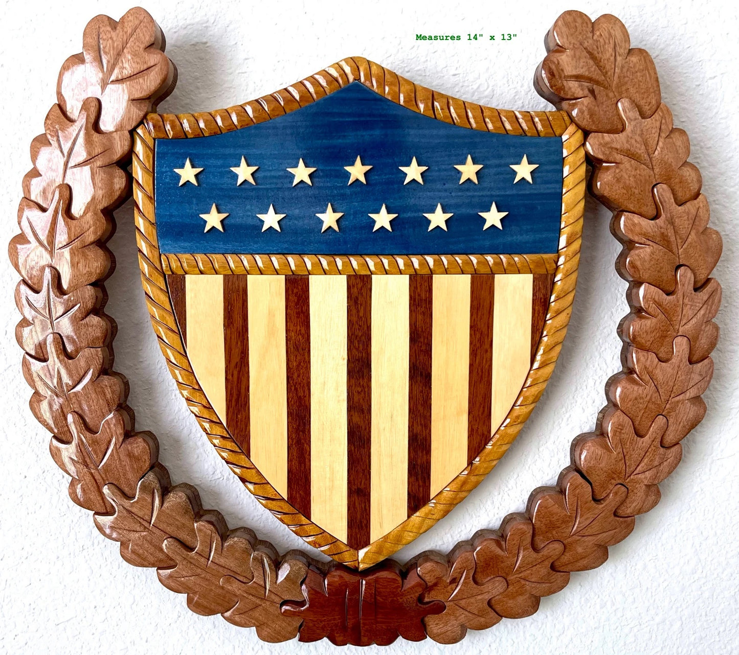 COAST GUARD OFFICER in CHARGE ASHORE Wood Art