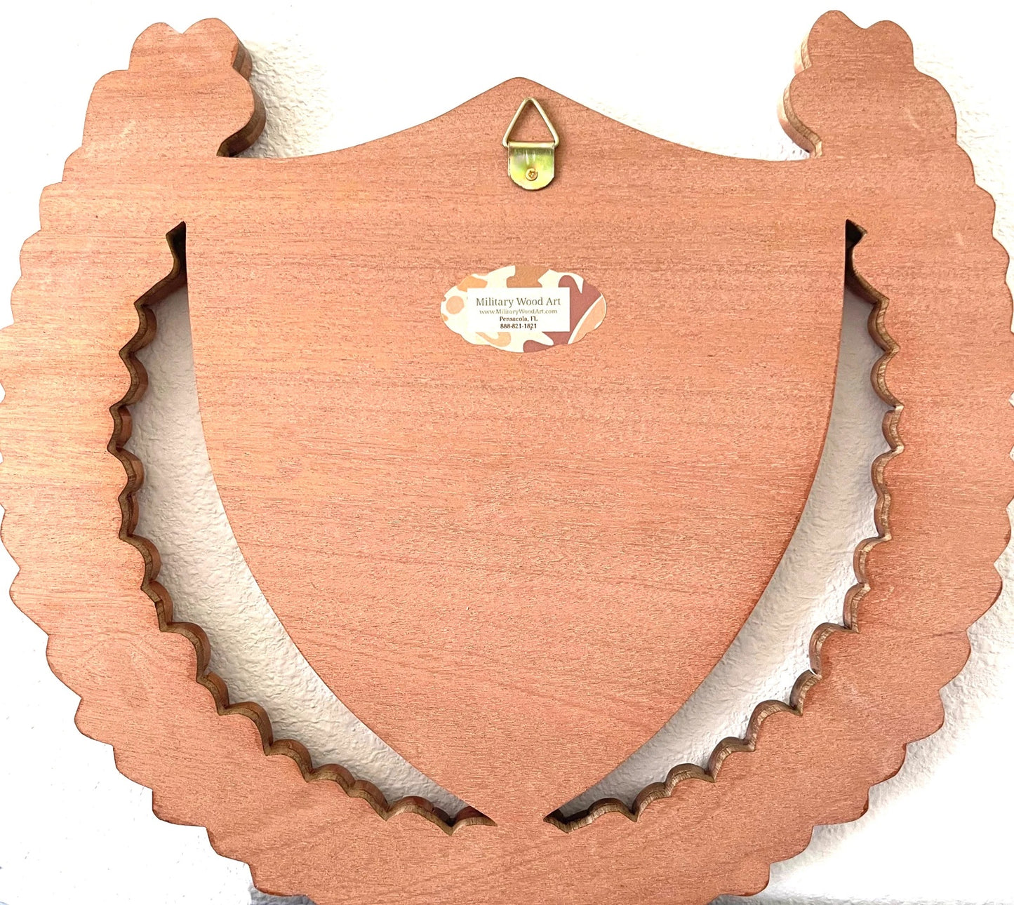 COAST GUARD OFFICER in CHARGE ASHORE Wood Art