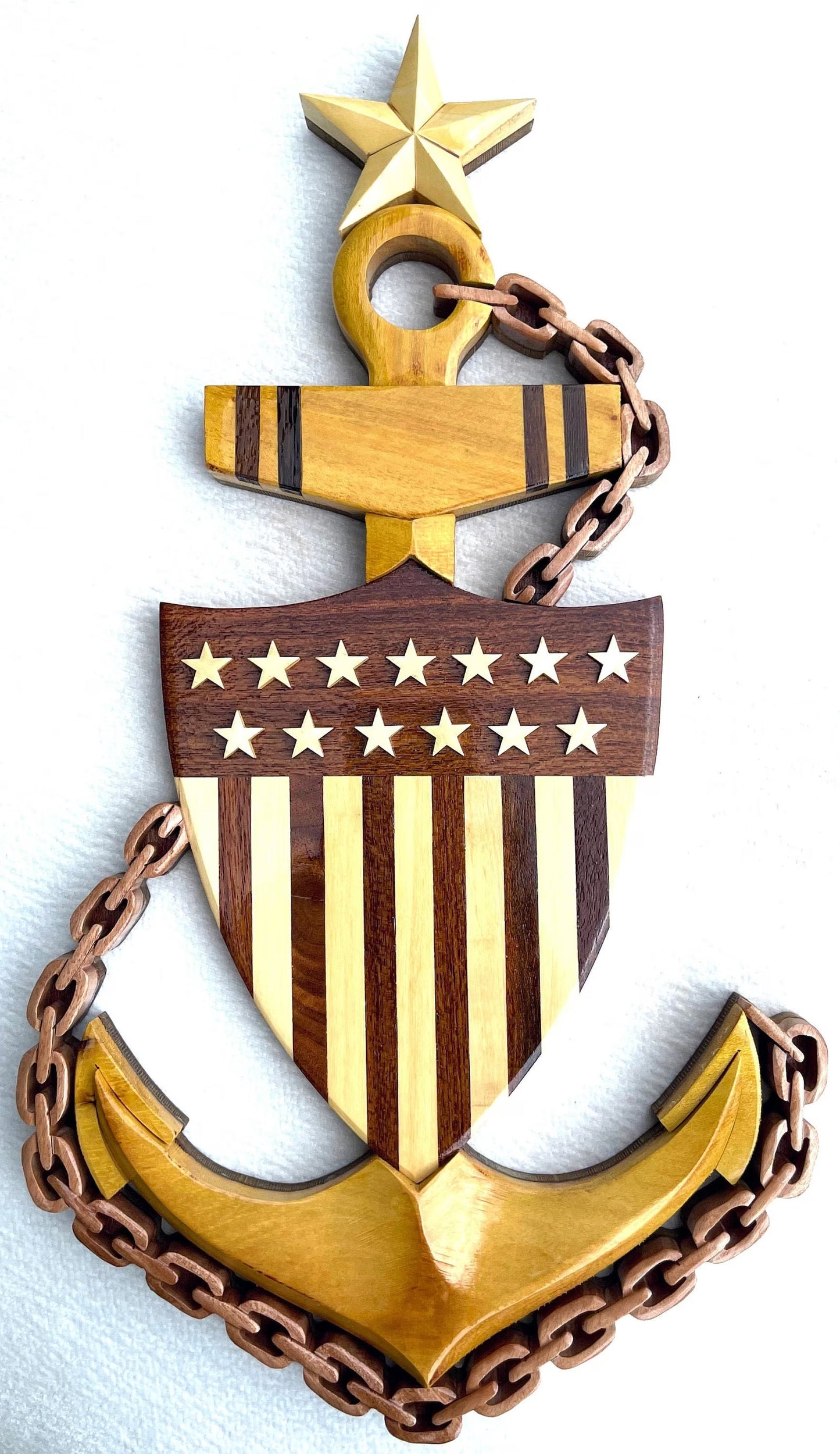 SENIOR CHIEF PETTY OFFICER Wood Art