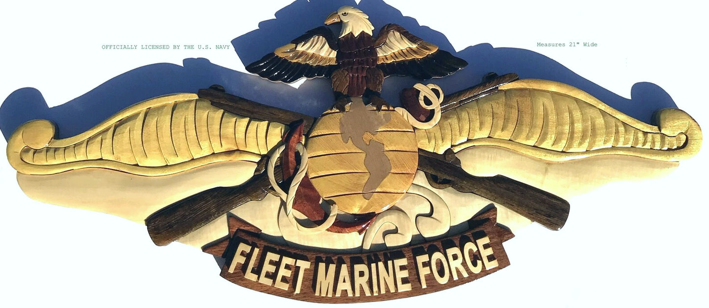 NAVY FLEET MARINE FORCE BADGE