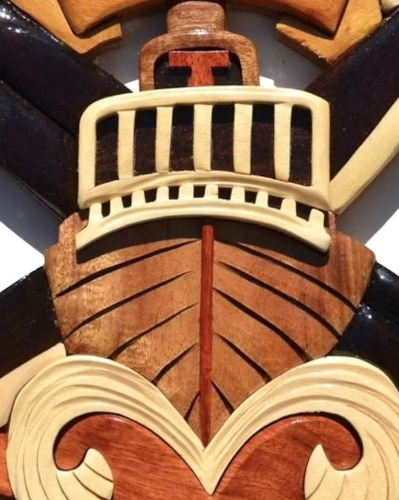 NAVY MASTER SWCC INSIGNIA WOOD ART