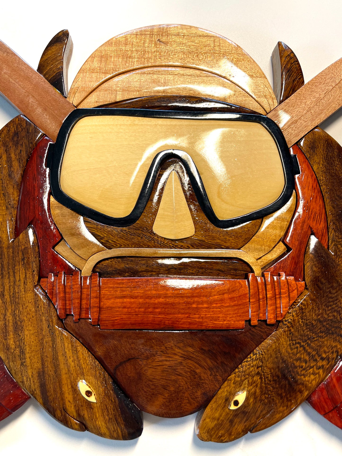 SPECIAL OPS / COMBAT DIVER BADGE Wood Art Plaque