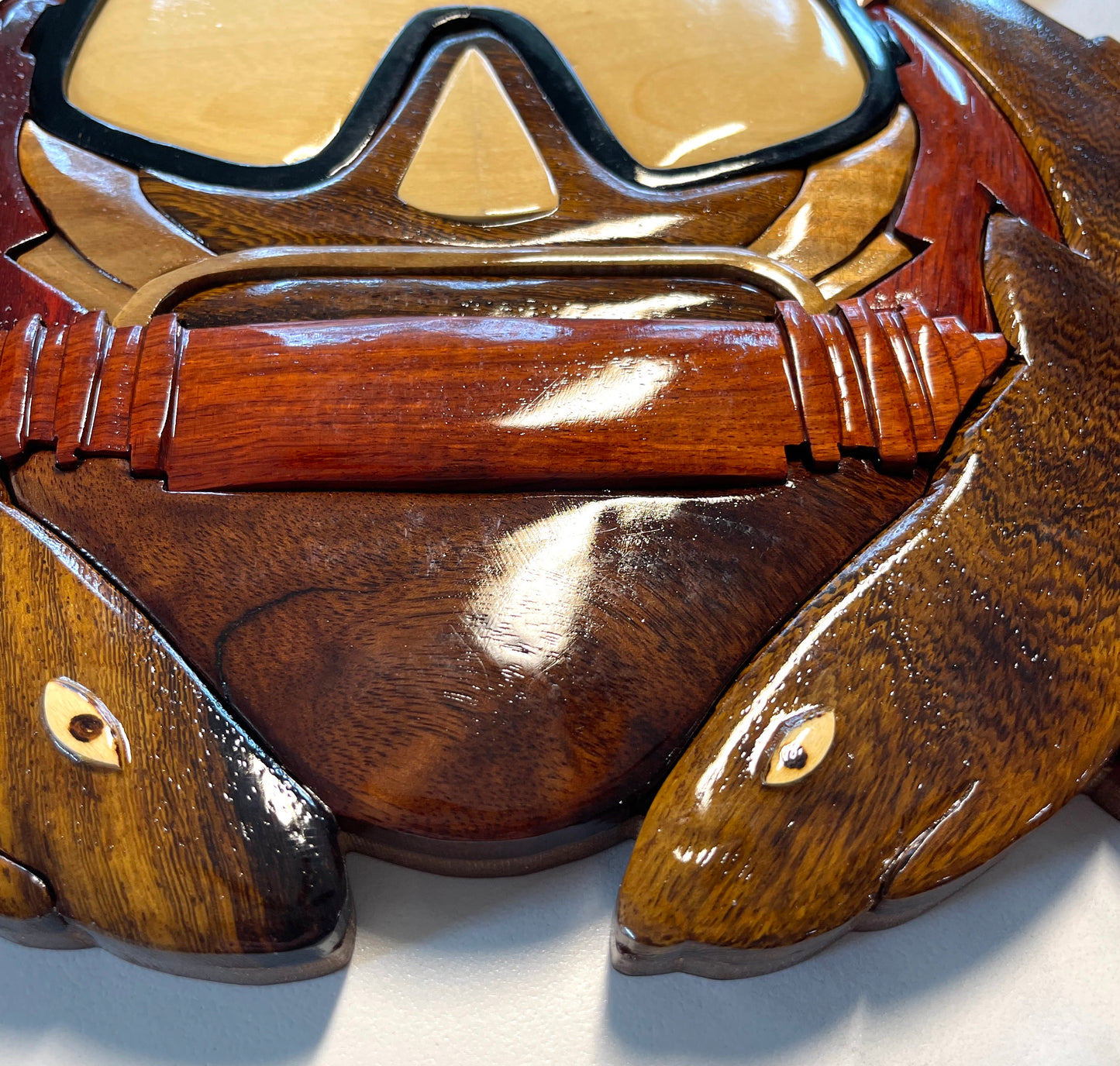 SPECIAL OPS / COMBAT DIVER BADGE Wood Art Plaque