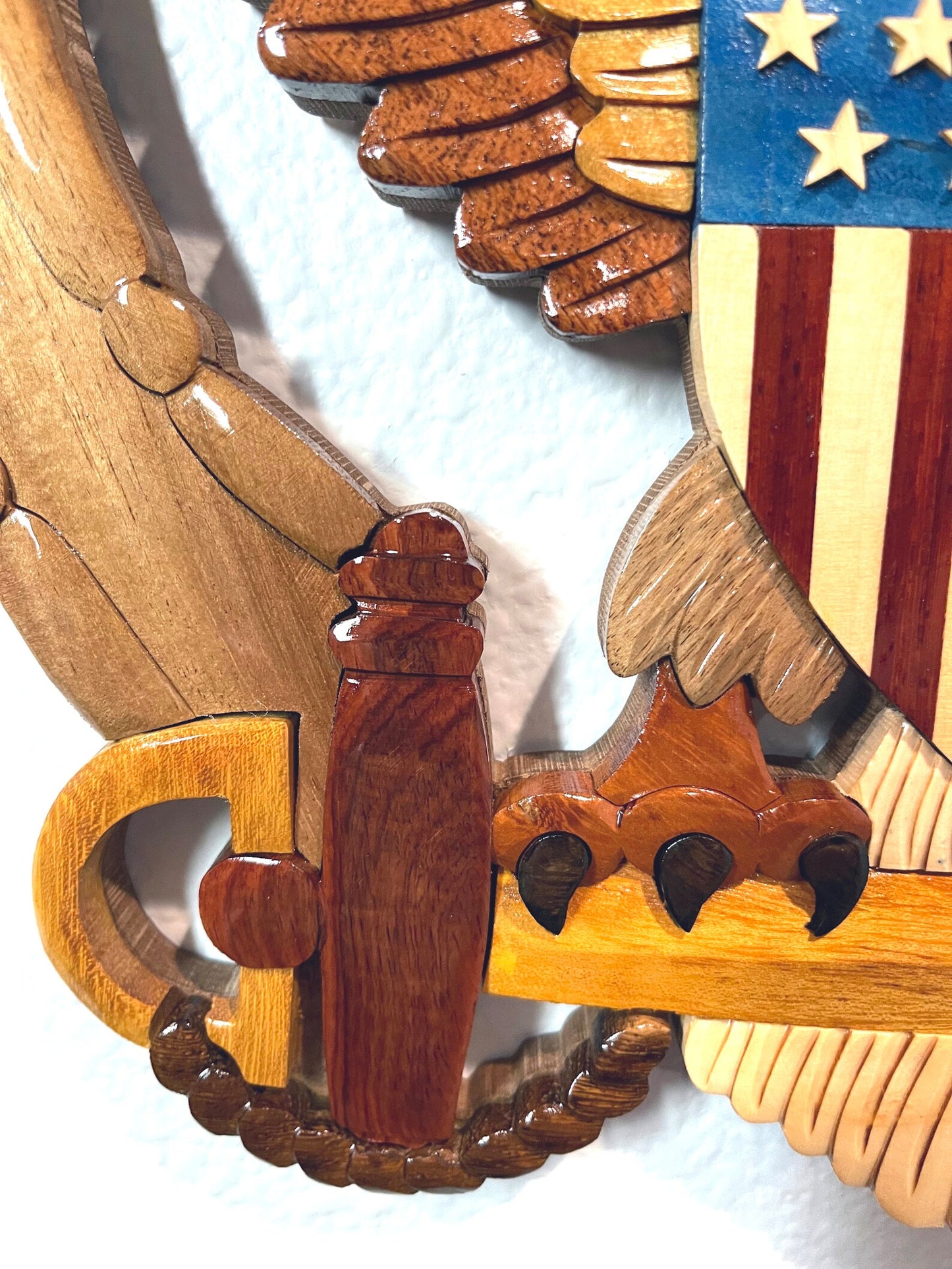 COAST GUARD COMMAND AFLOAT Badge Wood Art – Military Wood Art