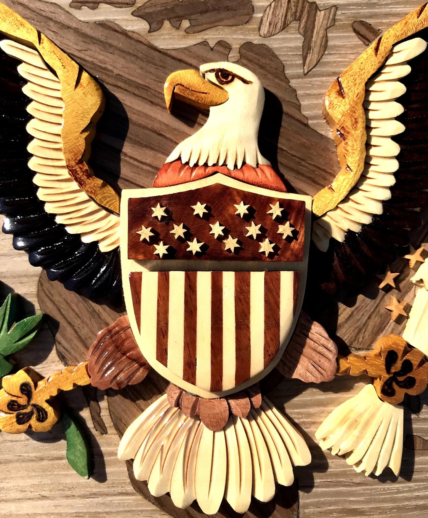 NORTHERN COMMAND - NORTHCOM - WOOD ART PLAQUE