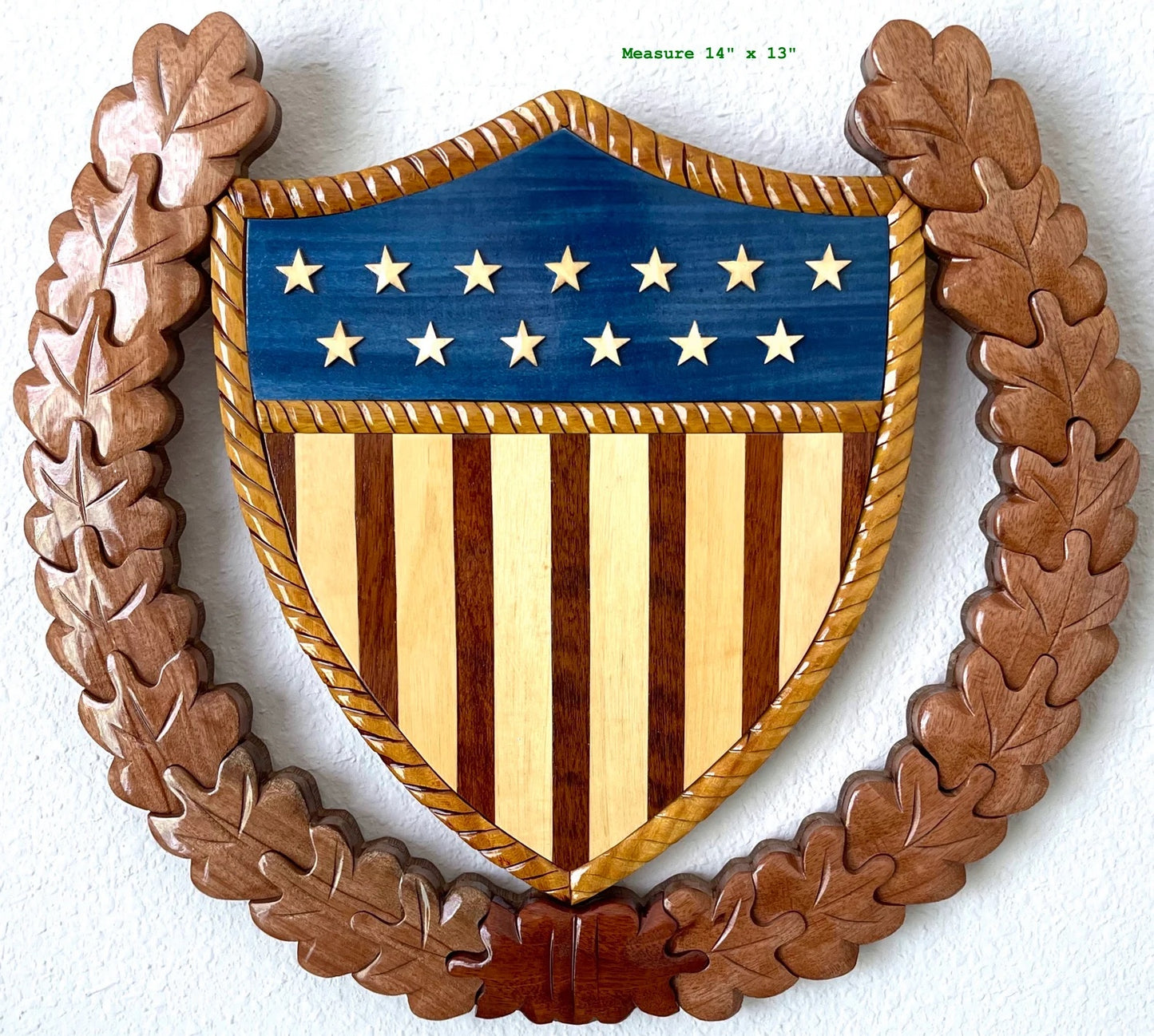 COAST GUARD OFFICER in CHARGE ASHORE Wood Art