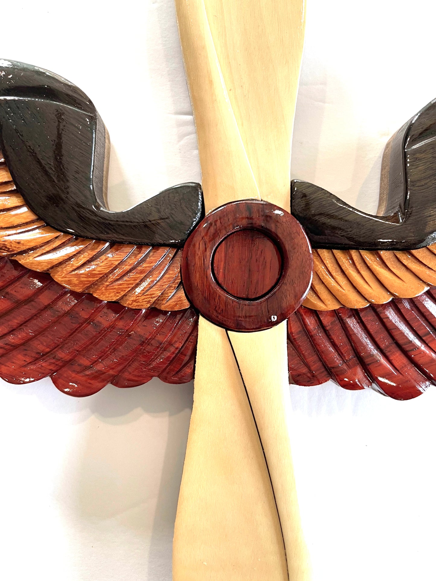 NAVY AVIATOR PROP & WINGS WOOD ART