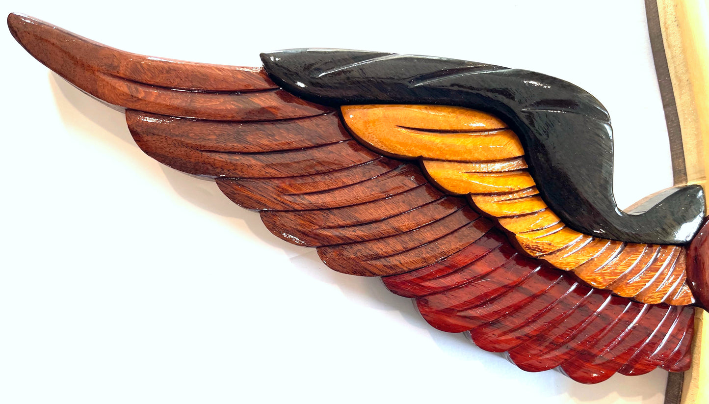 NAVY AVIATOR PROP & WINGS WOOD ART