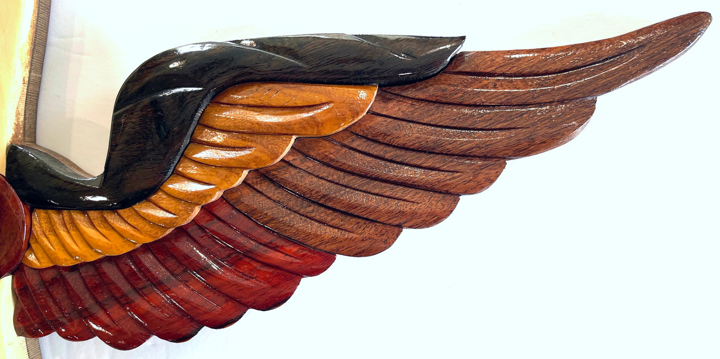 NAVY AVIATOR PROP & WINGS WOOD ART